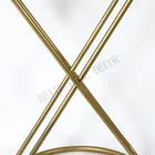Furniture Fashionable Nordic Furniture Round Gold Color Coffee Table