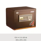 High quality fireproof digital money safe deposit box for bank office use