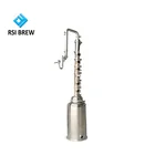 50L/100L/200L home stainless steel copper still column alcohol distiller