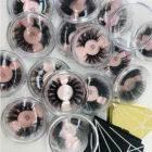 Eyelash Mink Lashes3d Wholesale Fluffy Best Quality 25mm Lashes3d Wholesale Vendor 25mm Eyelash Vendor Customized Boxes