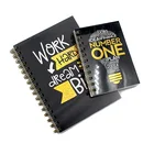 Wholesale A4 A5 A6 Custom School Supplies Beautiful Personal Journal Notebook Plastic Spiral Diary