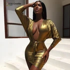 YH-86970457 Wholesale clothing dubai Bronzing fabric summer women sexy dresses