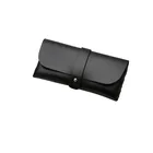 handmade custom leather sunglasses bag felt pouch case for sunglasses