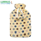pink fleece cover with cover hot water bottle seeds