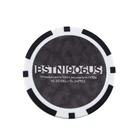 Wholesale chip custom denomination oversized Juego Golf Mini metal casino poker chip