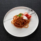 Customized Restaurant Vintage Marble Ceramic Plate Sets Cheap Plates