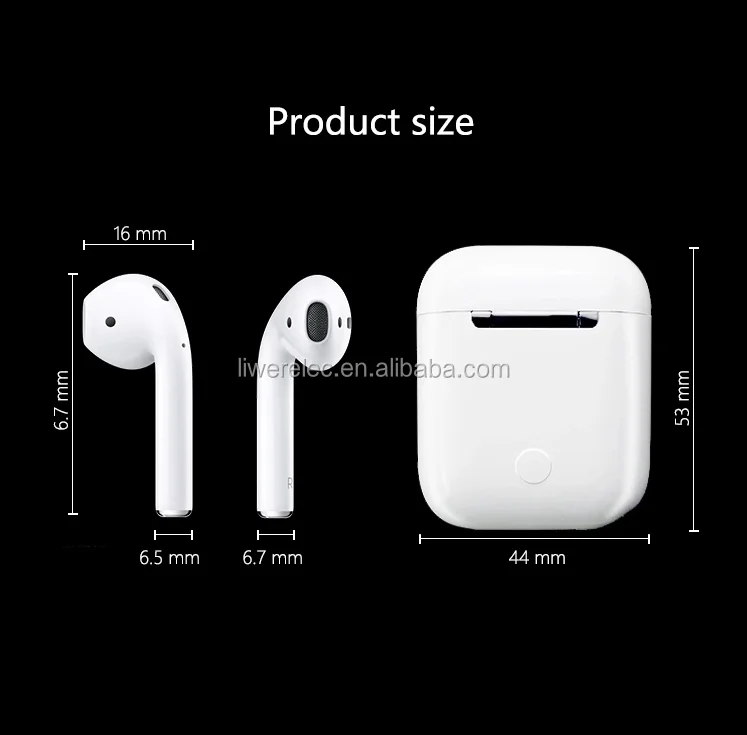 Popup window i11tws 5.0 TWS stereo earbuds i11 tws, i11 with charging case sport wireless headphone earphone auto paring - ANKUX.COM