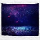 Wall Custom Made Glitter Lights Tapestries Decorative Wall Hangings For Living Room