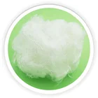 Wholesale 3D*48mm white color pla fiber poly lacitic acid fiber
