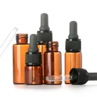 IN STOCK! 30ml smoke oil glass bottle essence lotion dropper essential oil bottle for cosmetics ready to ship