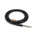 rohs ce original maxim chip ip68 waterproof housing probe digital ds18b20 temperature sensor with rj11 rj45 3.5mm connector