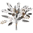 Art flower Metal Decoration Items metal wall tree of life decor for Home Decoration