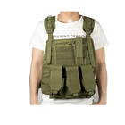 Outdoor Military Tactical Vest Wargame Body Molle Armor CS Combat Assault Plate Hunting Vest