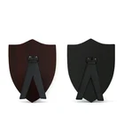 Arts and crafts blank MDF wooden shield plaque for award and activities souvenir gifts business & promotional gifts