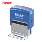 Foska Hot Sale Different Sized Self-inking Rubber Stamp