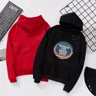 Fashion Wholesale Winter Fleece Fashion Men's Digital Printed Crew Neck Hoodies And Sweatshirts For Men