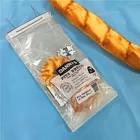Recycle Custom printed bakery packaging LDPE Plastic Wicket bread Bag