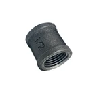 Female Banded Normal Black Female Threaded Equal Malleable Iron Pipe Fittings Sockets For Fire Fighting