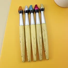 Promotional Recyclable wooden twist ballpoint pen with customized logo