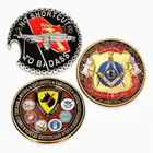 Silver Metal Coin Metalmetal Custom Silver Copper Bronze Soft Enamel 3D Metal Zinc Alloy Souvenir Challenge Coin