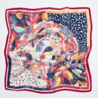 Silk New Styles Neck Scarf Silk Satin Custom Design Women Printed Silk Bag Scarf