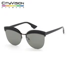 Factories brand promotion metal women sunglasses fashion 2019