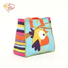 Chinese provide custom mini kids purse handbags with printed animal