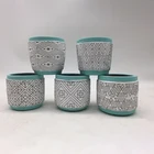 Small Plant Pot Cement Pot Small Wholesale Small Succulent Cement Garden Plant Pot Set