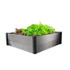 Wpc Raised Garden Bed Waterproof Diy Home Garden