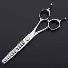 Hot Sale Hitachi 6" Japan Bearing Screw Thinning Shears Professional Hair Scissors High Quality Hair Clipper Set