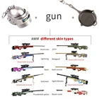Gun Blister Hot Sales New Arrival AWM 3 Sets Helmet Pan Gun Body Clip In The Blister Package