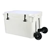 LLDPE Insulated Portable Ice Cooler Box With Wheels