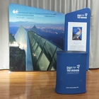 portable exhibition display C4A4 aluminum equipment trade show booth