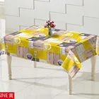 Foshan Rich Field PVC Plastic Table Cover for Wedding Party Hotel Tablecloth Waterproof Oilproof vinyl Table Cloth