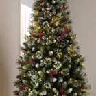 工場カスタムメリークリスマスホームミニ led 人工クリスマスクリスマスツリーの装飾ライトの装飾品