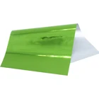 100pcs 8x15cm Light Green Multicolor Aluminum Foil for Wedding Cards Bronzing Paper on Laser Printer