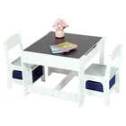 Furniture Kids Custom Cheap Small Wooden Furniture Kids Chair And Table Set Study Table Kids