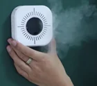 1 HiYi Best Selling 2020 New Design Battery Operated White 2 In 1 Domestic Smoke And Carbon Monoxide Detector