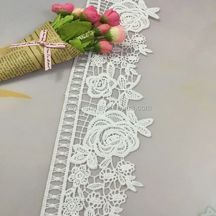 ivory cotton lace trim