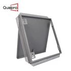 small lockable attic loft metal beaded frame access panel door