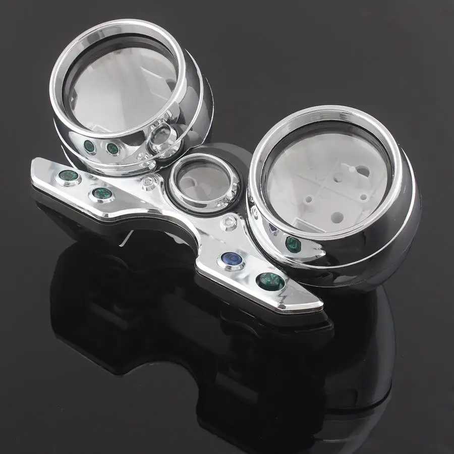 Motorcycle Gauges Cover Cose Housing Fits For SUZUKI INAZUMA GSX400 GK7BA 7BA GSX 400 Speedometer Tachometer Odometer Instrument