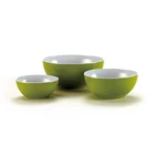 3pcs Egg Shape Melamine Plastic Salad Bowl Sets