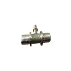 Straight Fittings Brass Thread Fitting OLDE Straight Connection Tee Reducing Thread For Russia Brass Fittings