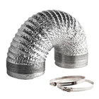 Smoke Working Environment Ventilation System Duct Exhaust Aluminum Foil Tube