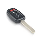 KEYYOU Fob HON66 Blade 3+1 Buttons Remote Key Shell For Honda Accord CR-V FIT XRV VEZEL CITY JAZZ CIVIC