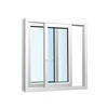 outward opening casement glass window, good insulation double glazed window