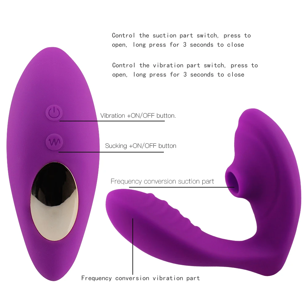 Vagina Sucking Vibrator 10 Speeds Vibrating Sucker Oral Sex Suction Clitoris Stimulation Female Masturbation Sex Toys For Women