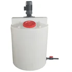 100/500/1000 /2000 liter Industrial dosing bucket mixer PE mixing tank with agitator