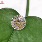 Redleaf CZ Gems 5A 16 heart &16 arrow cubic zirconia white color round shape loose gemstone