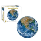 Round And Rectangle PUZ Wholesale 1000 Pieces Manufacture Jigsaw Puzzle For Adults